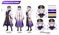 create a custom furry reference sheet, character sheet, fursona and oc design