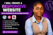 create a responsive website with elementor or elementor pro