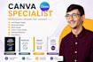 design canva create professional canva PDF lead magnet canva ebook and workbook