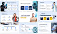 a premium investor presentation or pitch deck
