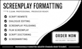convert and format your script to final draft