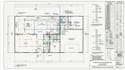 create adu timber frame, ranch house permit plan with mep drawing