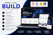 build a responsive HTML CSS javascript website