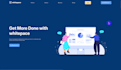 build a modern responsive react landing page