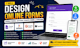 create design online forms google forms,jotform cognito forms and typeform
