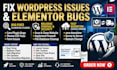 fix wordpress issues elementor bugs, malware, and migrate wordpress website