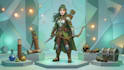 create a low poly 3d character for games