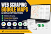 scrape websites, google maps and extract targeted data
