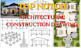 draw architectural structural engineering construction drawing permit drawing