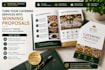 create professional catering business proposals