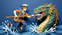create a digital style ai paper stop motion animation
