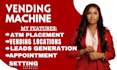 vending machine cold calling appointment setting atm placement locators
