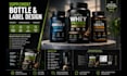 design premium supplement packaging and labels