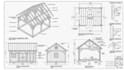 design custom timber frame shed with 3d models and construction drawings