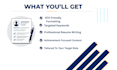 write an ats tech resume for IT and software engineering jobs