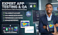 app testing website testing QA ios game android user testing usability testing