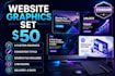 do website graphics and visual design