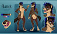 draw furry reference sheet furry ref sheet fursona ref sheet anthro ref sheet oc