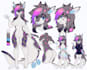 furry ref sheet furry reference sheet nsfw furry reference sheet character art