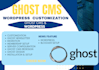 build ghost cms website blog newsletter and customize ghost theme