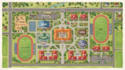 design custom campus maps, university maps, wayfinding maps and school maps