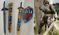 create custom eva foam cosplay armor, wearable helmet, props and template