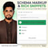 add schema markup for rich snippets like,review,product,faq