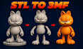 convert stl to 3mf fix slice split multicolor ams bambu studio for 3d printing