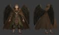 create a ps1 psx n64 low poly 3d character model texturing and rigging 3d model