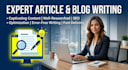 write and proofread engaging articles for your blog