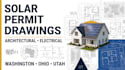 solar plan permit drawings architectural electrical plan in washington ohio utah