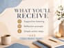 provide supportive life coaching and guidance