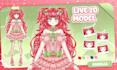 design rigging custom live2d cubism vtuber model vtuber character design avatar