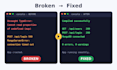 fix bugs and errors in your react and nodejs web app