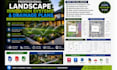 design landscape irrigation system drainage plan for residential properties