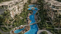design 3d urban residential compound,aerial view master plan,landscape rendering