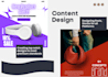 design premium social media content
