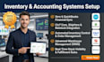 setup inventory control software via xero quickbooks cin7 core shiphero netstock