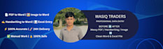 fast professional typing PDF image handwritten to word excel