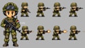 do pixel sprite sheet pixel art animation game character design pixel tileset