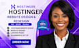 hostinger website design hostinger website redesign website