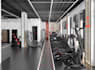visual gymnasium interior,space planning,remodel workout, basement layout design