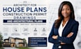 architect for house plans construction permit drawings and architectural plans