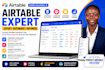 setup airtable automation,airtable database crm,airtable design,softr expert