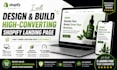 design a high converting shopify landing page