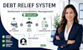 generate debt settlement leads debt relief  consolidation leads meta ads setup