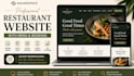 design squarespace restaurant website with menu and booking