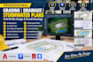 design grading plan, drainage plan, stormwater and swppp drawings