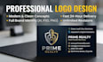 design a professional logo and brand animation