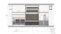scale 2d commercial floorplan,bar interior layout,as built drawing,blueprint,dwg